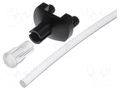 Fiber for LED; Ø: 2mm; L: 80mm; round; Front: convex MENTOR 1216.1002