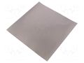 Shielding mat; 240x240x0.1mm; Permeability: 20; self-adhesive KEMET EFG201-240X240T08