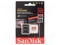 Memory card; Android,Extreme,A1 Specification; for GoPro; 32GB SANDISK SDSQXAF-032G-GN6MA