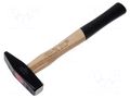 Hammer; fitter type; 500g; carbon steel; wood (ash) C.K CK-4227A-05