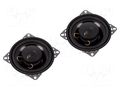 Car loudspeakers; two-way; 100mm; 80W; 80÷20000Hz; 4Ω; 2pcs. DIETZ CX-100