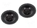 Car loudspeakers; two-way; 165mm; 135W; 58÷21000Hz; 4Ω; 2pcs. DIETZ CX-160