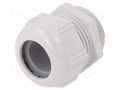 Cable gland; M40; 1.5; IP68,IP69K; polyamide; light grey; SKINTOP® LAPP STR-M40-R7035