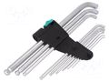 Wrench-set; hex key; 9pcs. WERA WERA.950PKLS/9SM