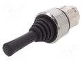 Switch: joystick; 22mm; Stabl.pos: 4; black; none; IP67; 3SU1.5 SIEMENS 3SU1050-7AE88-0AA0