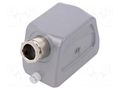 Enclosure for connectors: HDC; size 10; Locking: for latch; M20 WIELAND 71.350.1035.0