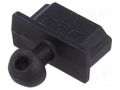 Protection cap; black; Application: HDMI socket CLIFF CP30294