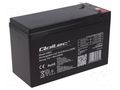 Re-battery: acid-lead; 12V; 9Ah; AGM; maintenance-free QOLTEC ACCU-HP9-12/Q