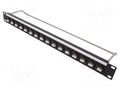 Connector: fiber optic; patch panel; multi mode simplex (MM) CLIFF CP30180