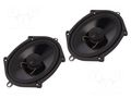 Car loudspeakers; two-way; 5x7"; 135W; 85÷20000Hz; 4Ω; 51mm; 2pcs. DIETZ CX-572