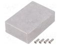 Enclosure: multipurpose; X: 55mm; Y: 80mm; Z: 25mm; aluminium; IP54 DELTRON ENCLOSURES DEL-459-0140