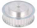 Belt pulley; AT10; W: 25mm; whell width: 40mm; Ø: 100mm; aluminium OPTIBELT 40-AT10-32-200ZA