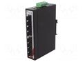 Switch Ethernet; unmanaged; Number of ports: 8; 12÷48VDC; RJ45 Comparta ETU-0800