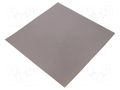 Shielding mat; 240x240x0.3mm; Permeability: 100; self-adhesive KEMET FF1300-240X240T08