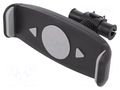 Car holder; black; for headrest; 7÷15" QOLTEC QOLTEC-51223