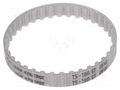 Timing belt; T5; W: 8mm; H: 2.2mm; Lw: 180mm; Tooth height: 1.2mm OPTIBELT T5-180-8-77ZA