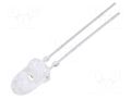 LED; red; 5mm; 1000÷2500mcd; 4°; Front: convex; 1.8÷2.2VDC VISHAY TLDR5800