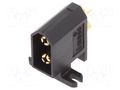 Connector: DC supply; socket; male; XT60; 30A; 500V; PIN: 2; straight AMASS XT60C-M