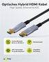 Cable HDMI-HDMI 40m (HDMI 2.1) optical hybrid  8K @ 60 Hz/ 4K @ 120 Hz Goobay 65561 4040849655616