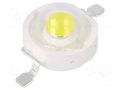 Power LED; white cold; EMITER; 3W; 4500-5650K; 249.6÷324.5lm; 130° ProLight Opto PM2E-3LWE-SD