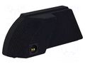 Car loudspeaker enclosure; MDF; black melange; 250mm; Subaru BASSER OBGL.SUBARU.02R
