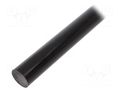 Rod; Ø: 10mm; L: 500mm; black; extruded; Length tolerance: 0; +1mm MITSUBISHI CHEMICAL ADV. MATERIALS 21001292B010050000