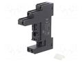 Socket; PIN: 5; 10A; 250VAC; on panel,for DIN rail mounting HONGFA RELAY 14FF-1Z-C3