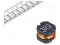 Inductor: wire; SMD; 3.9uH; 70mΩ; ±20%; 4.2x4.5x4.2mm; 2A; -40÷125°C TRACO POWER TCK-160