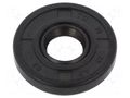 Oil seal; NBR caoutchouc; Thk: 4.5mm; -40÷100°C; with sealing lip ORING USZCZELNIENIA TECHNICZNE S-10X25X4.5-AOTC-N