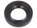 Oil seal; NBR caoutchouc; Thk: 5mm; -40÷100°C; Shore hardness: 70 ORING USZCZELNIENIA TECHNICZNE S-15X24X5-AOTC-N