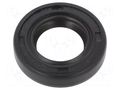 Oil seal; NBR caoutchouc; Thk: 6mm; -40÷100°C; Shore hardness: 70 ORING USZCZELNIENIA TECHNICZNE S-15X26X6-AOTC-N