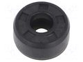 Oil seal; NBR caoutchouc; Thk: 6mm; -40÷100°C; Shore hardness: 70 ORING USZCZELNIENIA TECHNICZNE S-4X12X6-ASC-N