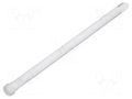 Fiber for LED; Ø3.2mm; L: 43.75mm; round; Front: convex; straight MENTOR 1282.8001