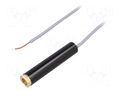 Module: laser; 25mW; red; ellipse; 650nm; 4.5÷6VDC; 30÷150mA Laser Components FP-D-650-25-E-F