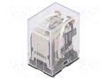 Relay: electromagnetic; DPDT; Ucoil: 230VAC; Icontacts max: 10A OMRON LY2-0-220/240AC