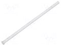 Fiber for LED; Ø2mm; L: 45mm; round; Front: flat; straight MENTOR 1292.1401
