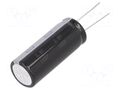 Supercapacitor; THT; 100F; 2.8VDC; ±20%; Ø18x45mm; 20mΩ; -40÷65°C BIGCAP BUP002R8L107FA