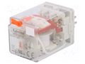 Relay: electromagnetic; 3PDT; Ucoil: 110VAC; Icontacts max: 10A LOVATO ELECTRIC HR703CA110