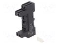 Socket; PIN: 5; 10A; 250VAC; on panel,for DIN rail mounting HONGFA RELAY 14FF-1Z-C2