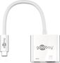 USB-C™ Adapter to HDMI™ 4K @ 60 Hz, White, 1 pc. in polybag, 0.145 m - extends a USB-C™ port by an HDMI™ connection 62110