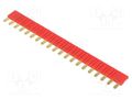 Connection bridge; red; HR10,HR20 LOVATO ELECTRIC HR1X9120