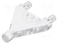 Fiber for LED; Ø: 3mm; L: 15mm; round MENTOR 1294.1001