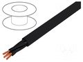 Wire; OZ-500-BK; 4x0.75mm2; unshielded; 300V,500V; Cu; stranded HELUKABEL OZ500-BK-4X0.75