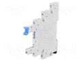 Socket; PIN: 5; 6A; 250VAC; for DIN rail mounting; screw terminals HONGFA RELAY 41F-1Z-C2-5