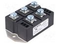Bridge rectifier: three-phase; Urmax: 1.6kV; If: 175A; Ifsm: 1.8kA IXYS VUO160-16NO7