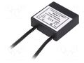 Touch switch; 44x44x14mm; Colour: black; IP40; Leads: leads x2 Nord Elektronik Plus WLK-LED-BOARD/BK