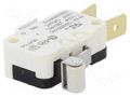 Microswitch SNAP ACTION; 6A/250VAC; SPDT; ON-(ON); Pos: 2 SAIA-BURGESS X3M302N2KAT02