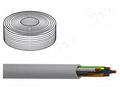 Wire; MACHFLEX 375YY; 3G4mm2; unshielded; 450V,750V; 50m; Cu; grey BELDEN C3GF-BC50