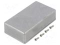 Enclosure: multipurpose; X: 64mm; Y: 115mm; Z: 30mm; aluminium; IP66 DELTRON ENCLOSURES DEL-460-0020