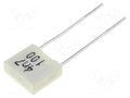 Capacitor: polyester; 4.7nF; 63VAC; 100VDC; 5mm; ±10%; R82; THT; tape KEMET MC5-4N7